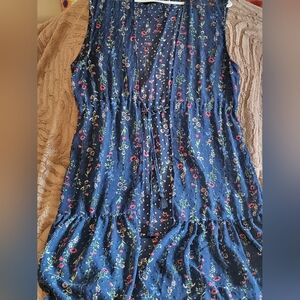 Lauren Conrad Sleeveless Long Duster Vest